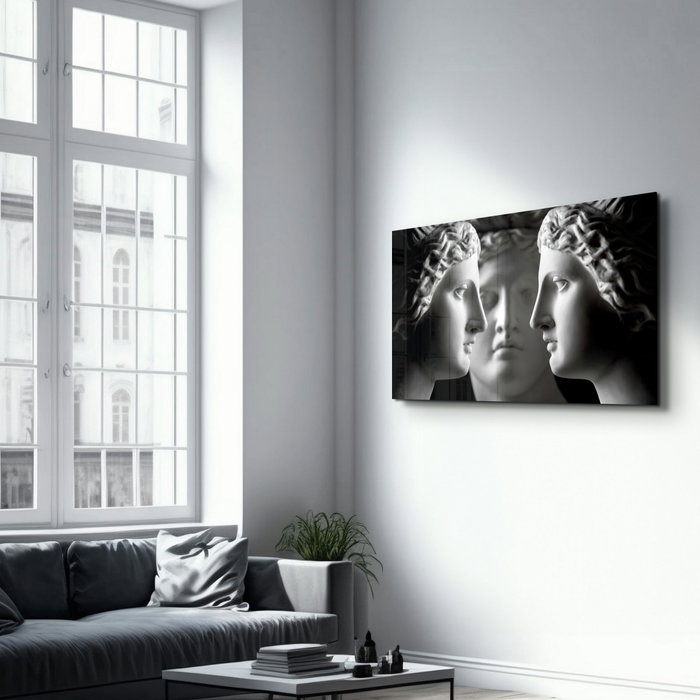 Wallity Pintura Decorativa de Vidrio Templado 70 x 110 cm